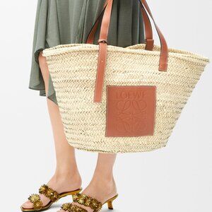 Loewe Large Anagram Basket Tote